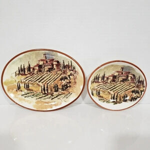 Williams Sonoma Set of 2  Appetizer Dishes Made In Portugal.